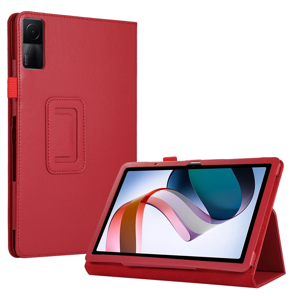Bao Da Máy Tính Bảng Nắp Lật Màu Trơn Họa Tiết Vỏ Quả Vải Cho xiaomi redmi pad se 11 inch 2023 redmi pad 10.61 "