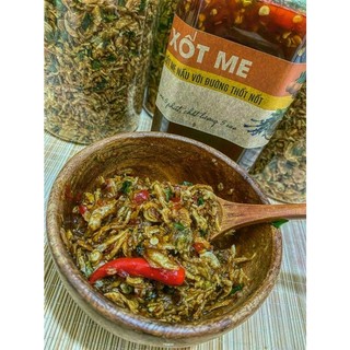 Hũ sốt me chấm bánh tráng, làm gia vị