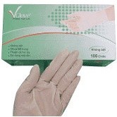 Găng tay y tế 24cm vglove không bột