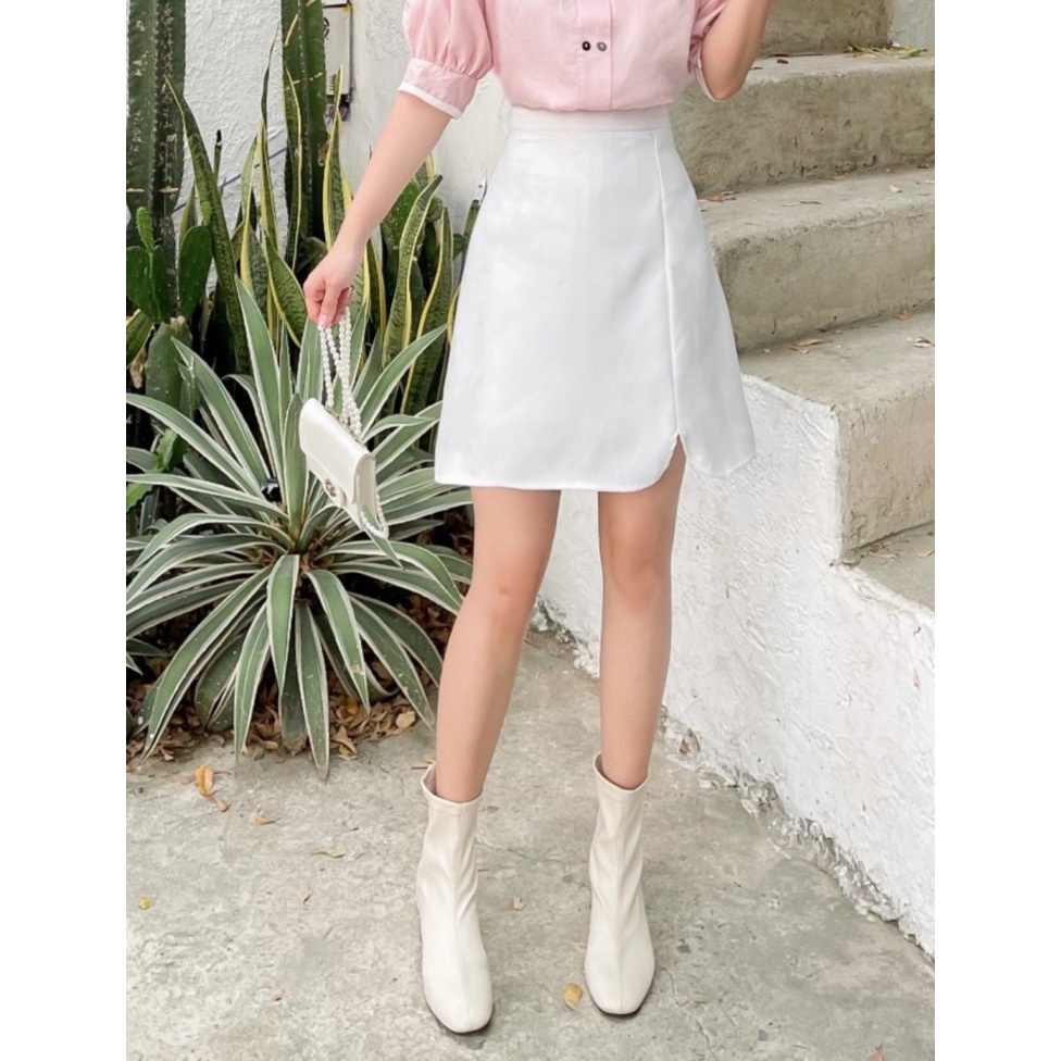 Chân váy chữ A xẻ V xinh xắn mypstore CV03