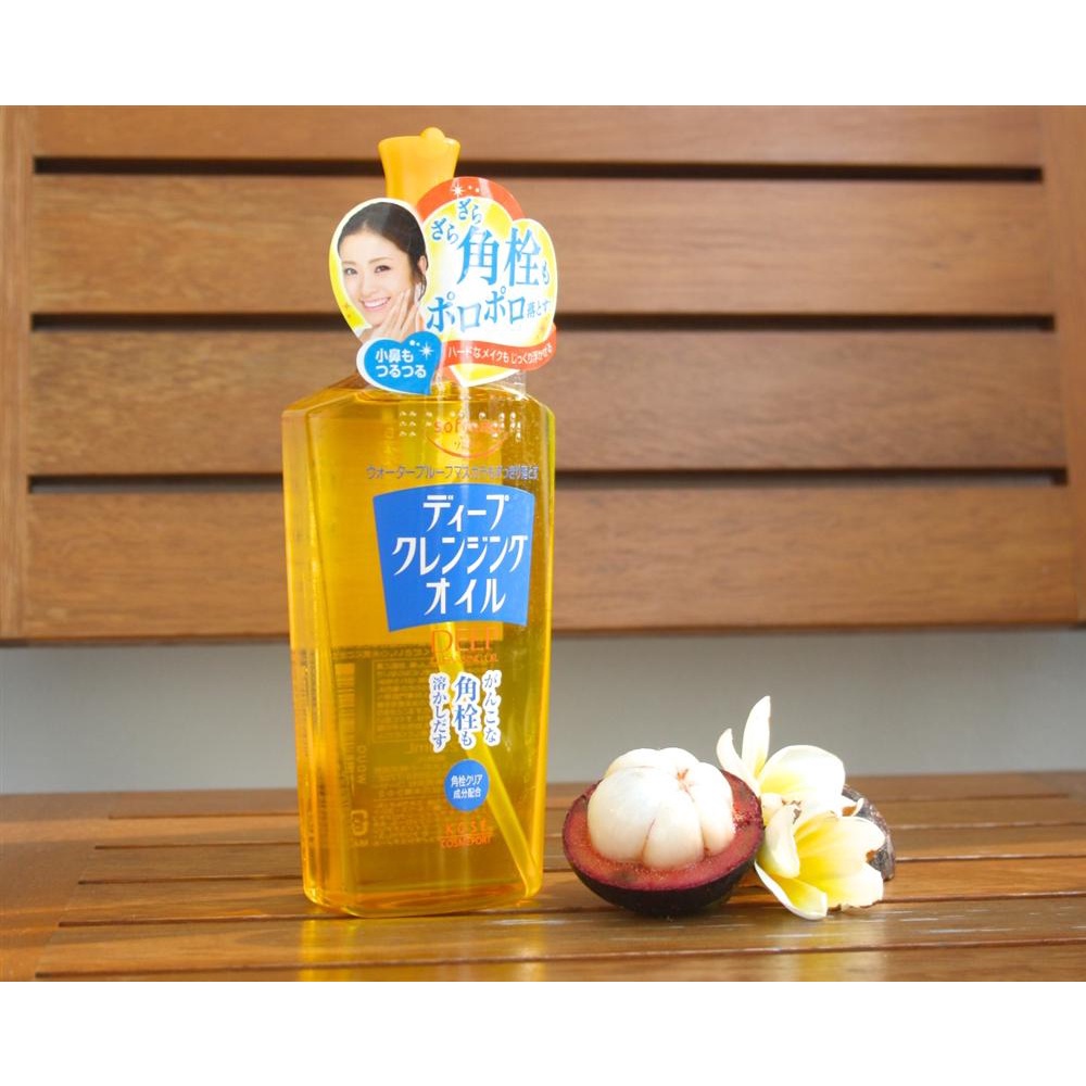 Dầu tẩy trang Kose Softymo Cleangsing Oil 230ml nội địa Nhật Bản vàng deep, Hồng, xanh dương, vàng white Hanajapan