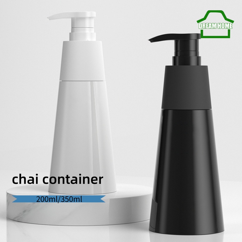 Bình Rỗng Đựng Dầu Gội / Sữa Rửa Mặt Chai 200 / 350ml Kiểu Dáng Đơn Giản Sáng Tạo Dùng Tại Nhà