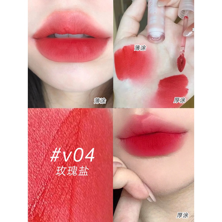 Son Kem Lì Không Dính Cốc Và Không Làm Khô Môi AKF V01