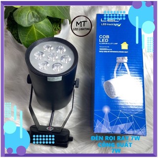 Đèn led rọi thanh ray 7w mắt ếch xoay 360°