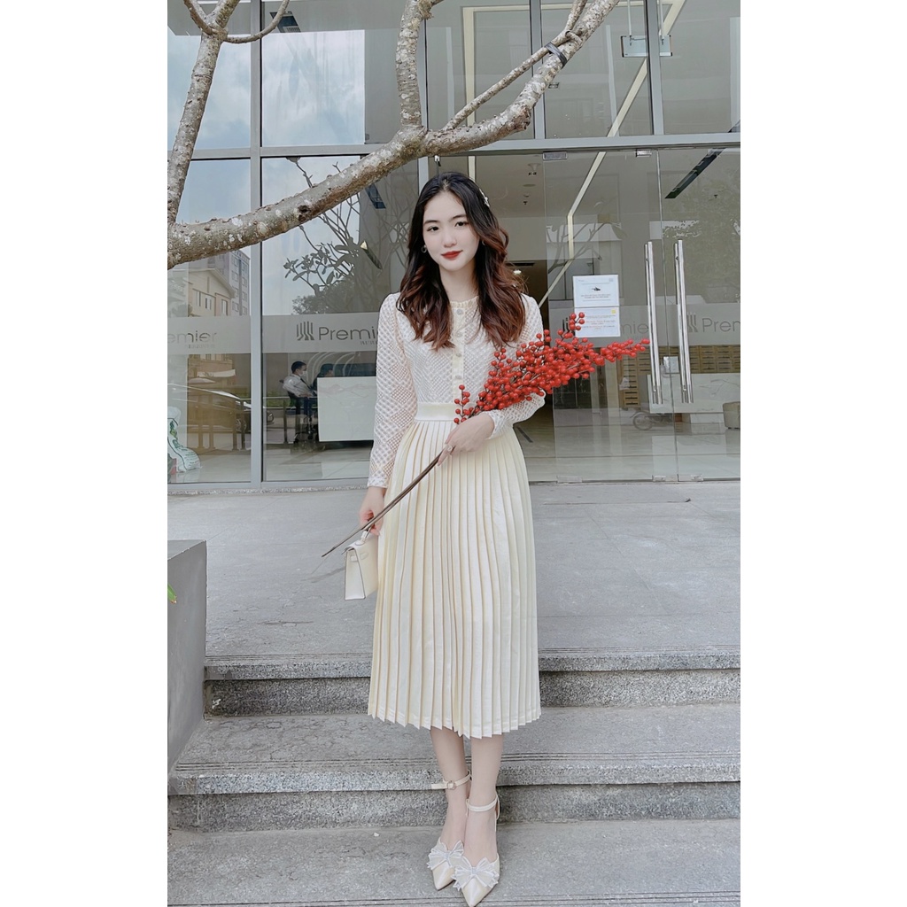 VÁY REN CHÂN DẬP LY HALLURE