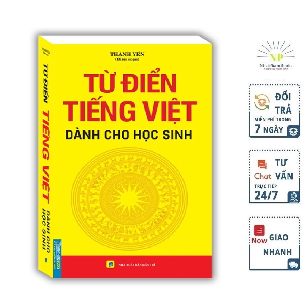 Sách - Từ Điển Tiếng Việt Dành Cho Học Sinh - Khổ To