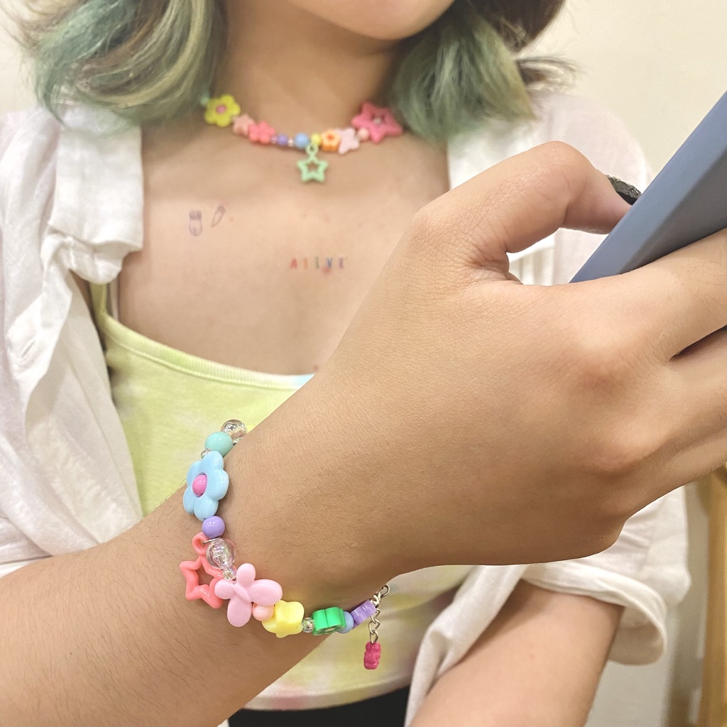 ☆ Vòng cổ vòng tay ngôi sao ngân hà ☆ Dây chuyền Ciwu ✿