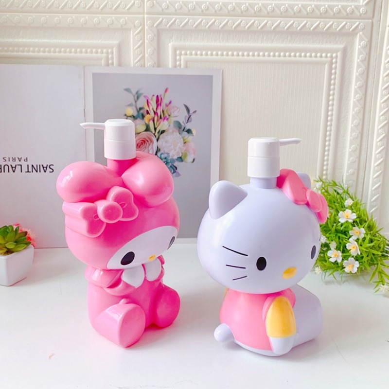 Bình chiết sữa tắm 1L HELLOKITTY