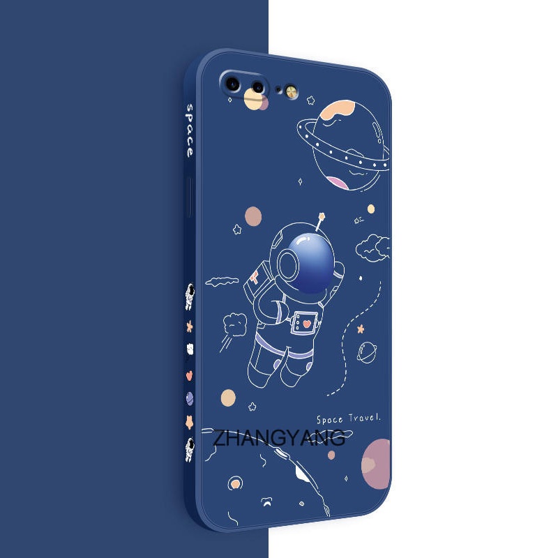 ốp lưng POCO M4 PRO X4 PRO Ốp Điện Thoại Silicone TPU In Hình Phi Hành Gia Kèm Dây Đeo Cho POCO M4 PRO X4 PRO