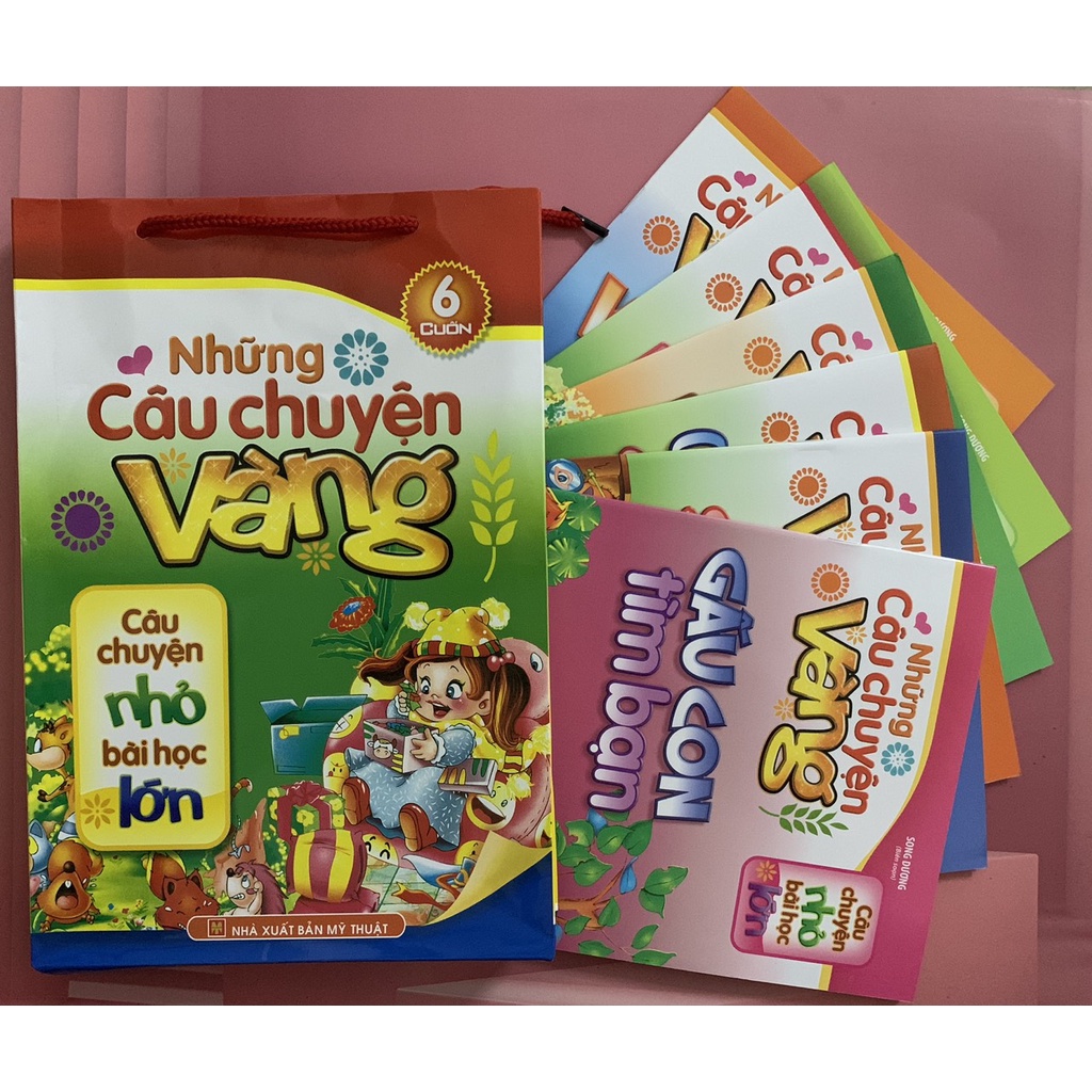 Sách Combo Những Câu Chuyện Vàng - Câu Chuyện Nhỏ Bài Học Lớn (Túi 6 Cuốn)