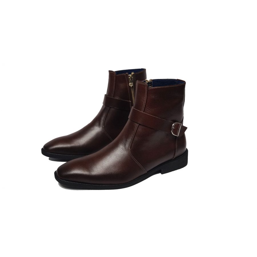 Giày boot nam da bò thật. Mã số: B249