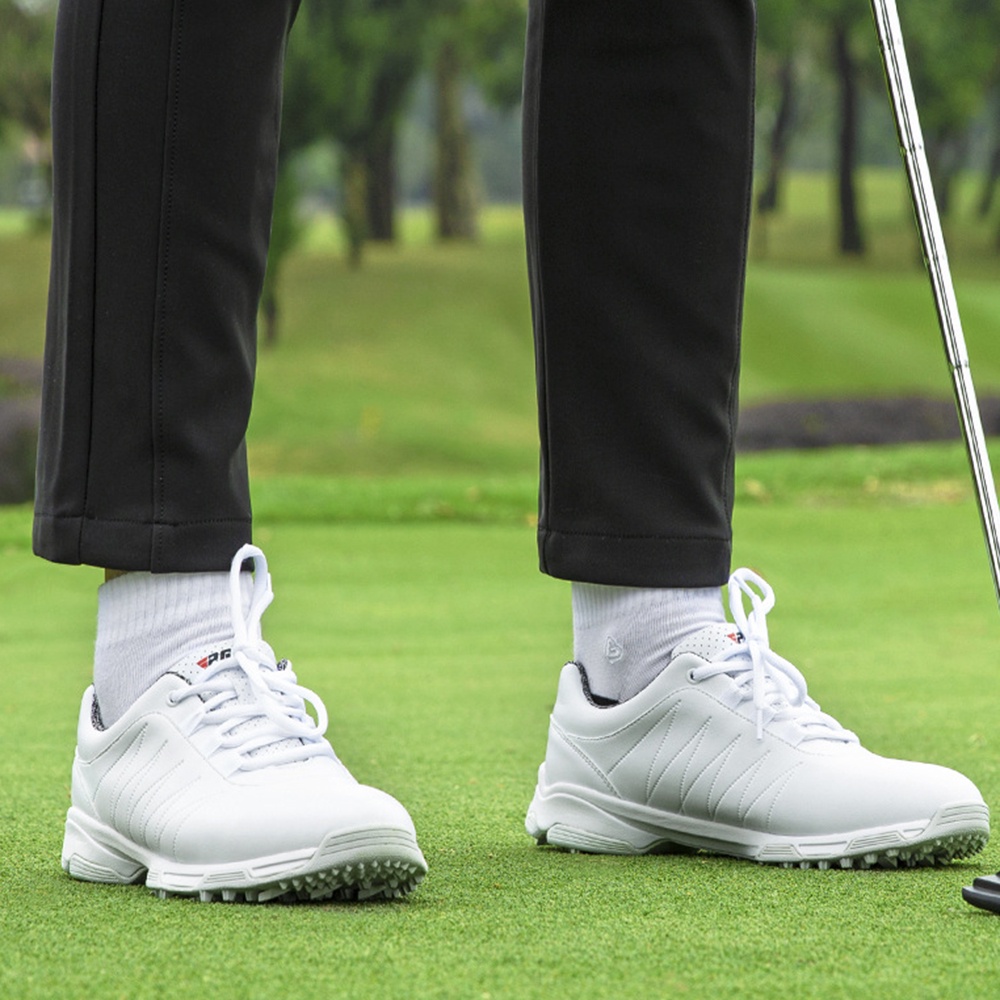 PGM Giày golf nữ Giày thể thao không thấm nước Giày thể thao golf siêu nhẹ với nút thời trang