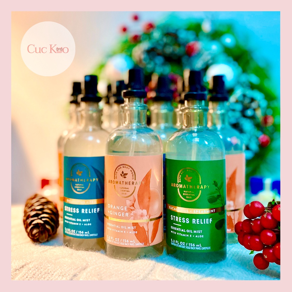 Xịt thơm gối Bath & Body Works nhiều mùi - BBW Oil mist