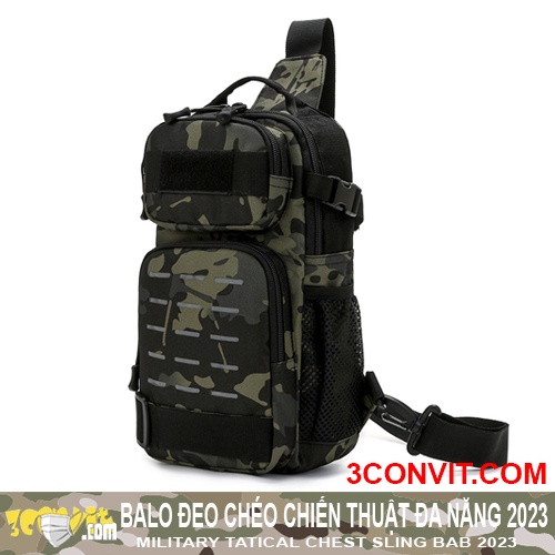 Balo đeo chéo thời trang phong cách chiến thuật 2023