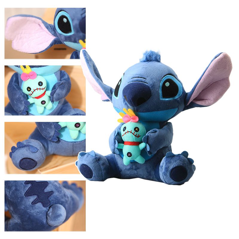 Gấu Bông Hình Lilo &amp; Stitch Hoạt Hình Dễ Thương Dùng Trang Trí