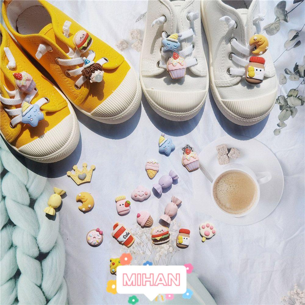 Khóa Trang Trí Giày Cho Bé MIHAN1|Phụ Kiện Bánh Màu Sắc Cho Bé