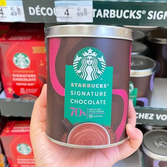 Bột Socola Starbuck 300GR - Chocolate Starbucks 70% Cacao, 42% Ca Cao