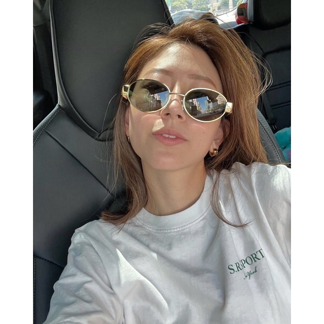 Kính mắt vintage CE oval tặng kèm fullbox