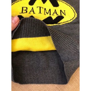 Áo gile len bé trai batman