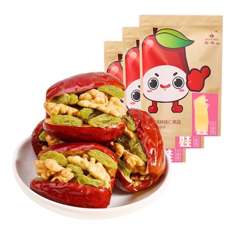 TÁO ĐỎ TÂN CƯƠNG KẸP ÓC DẠNG GÓI 500g