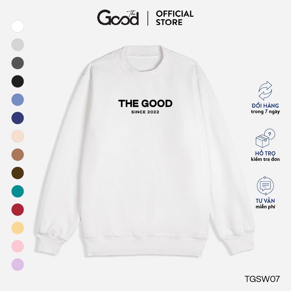 Áo Sweater Unisex THE GOOD/ Basic Sweater