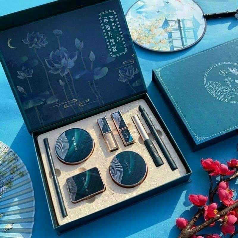Bộ trang điểm 8 món đầy đủ Youliyoula Combo macup trang điểm mĩ phẩm nội địa trung xịn sò