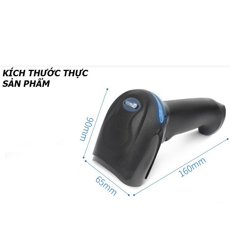 Máy Quét Mã Vạch Giá Bình Dân Không Cần Cài Đặt Neuteum F12