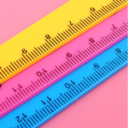 Thước Kẻ Học Sinh Với Tạo Hình Hươu Cao Cổ Siêu Dễ Thương - Thước Kẻ Nhựa Chiều Dài 15cm