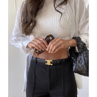 Dây lưng nữ  bản da đep fulbox