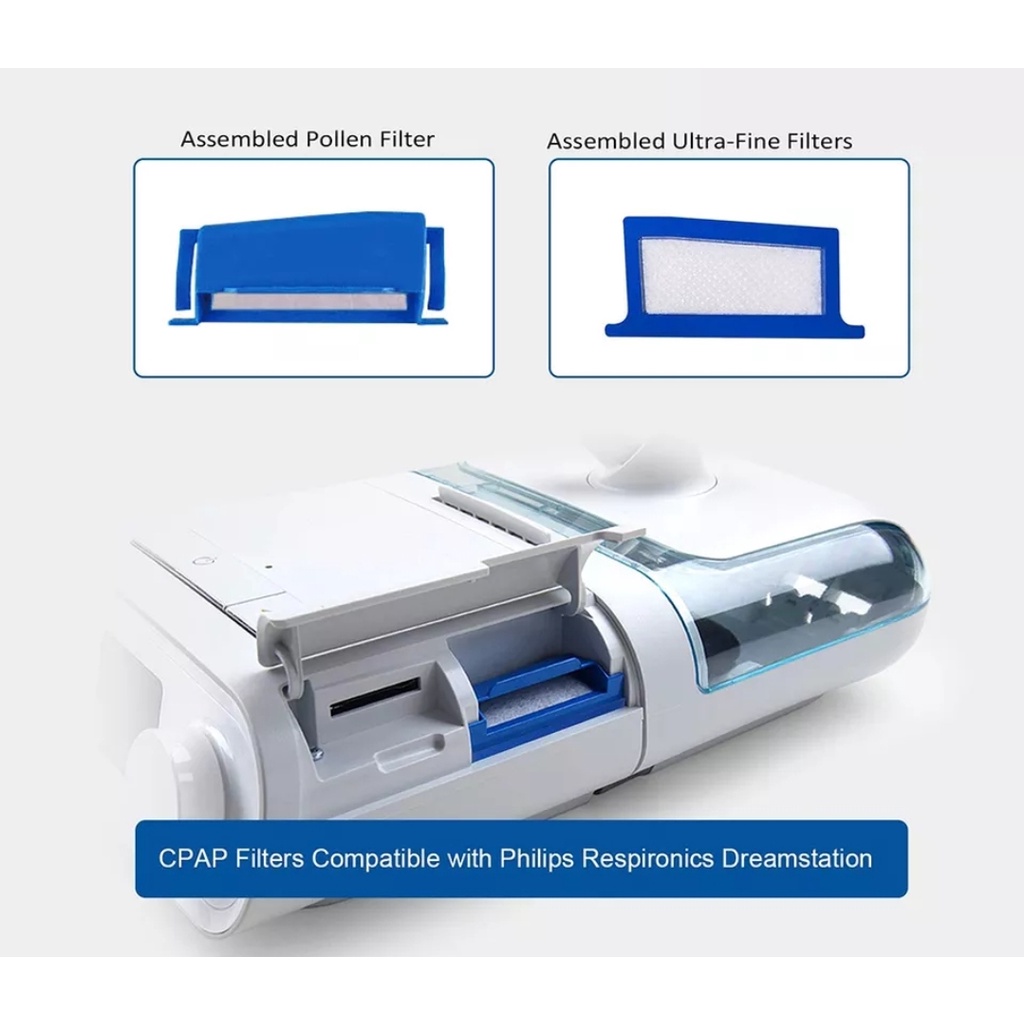 Lọc bụi cho máy thở CPAP Philips Respironics Dreamstation- Ultra Fine Filters- ảnh thật