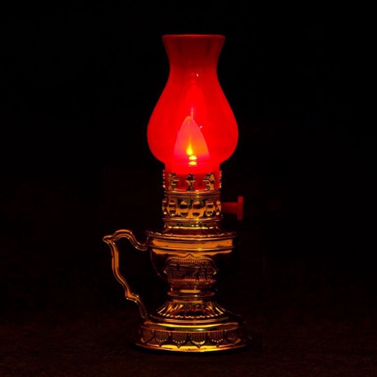 Đèn Thờ Vĩnh Cửu Sử Dụng Pin - Đèn Để Lên Bàn Thờ Trang Nghiêm Tôn