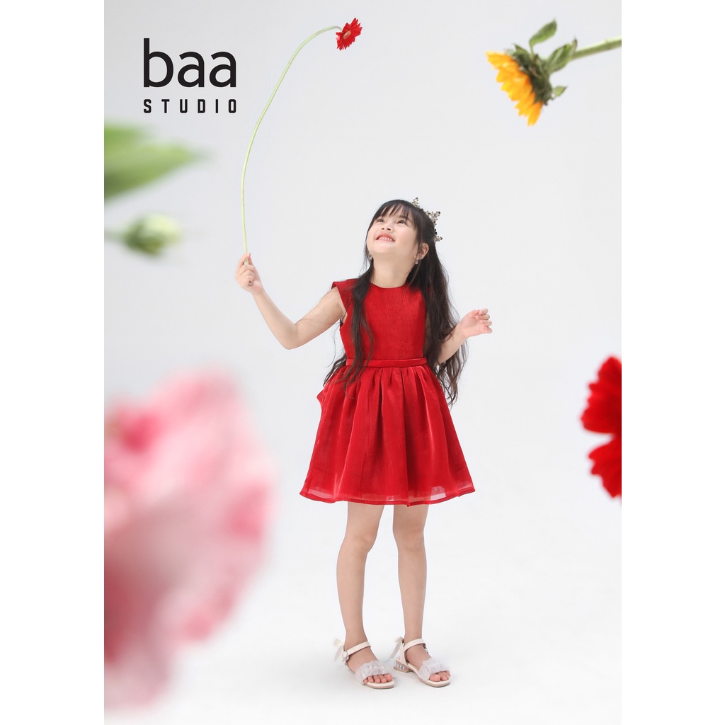 Váy công chúa cho bé gái từ 2 tuổi - 7 tuổi, đầm thiết kế cao cấp cho bé gái Baa Baby- GT-AD51N-01