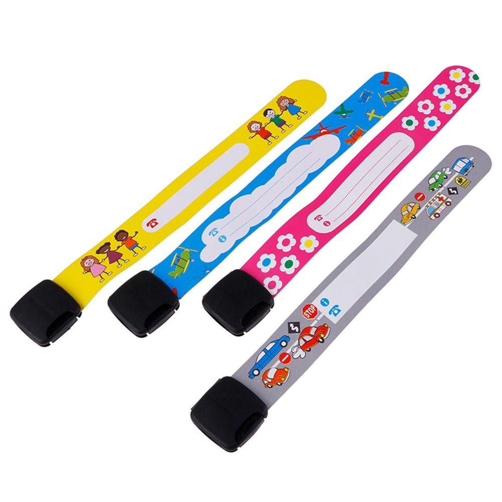 Set 8 / 12 Dây Đeo Cổ Tay Chống Thất Lạc Bảo Vệ An Toàn Cho Bé Khi Đi Du Lịch