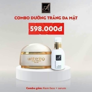 Combo Kem Face Pháp Và Serum Spot Acosmetics 50ml Mẫu Mới