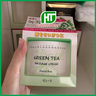 Kem Massage Mặt Trà xanh Green Tea Chính Hãng - Khối Lượng 450ML