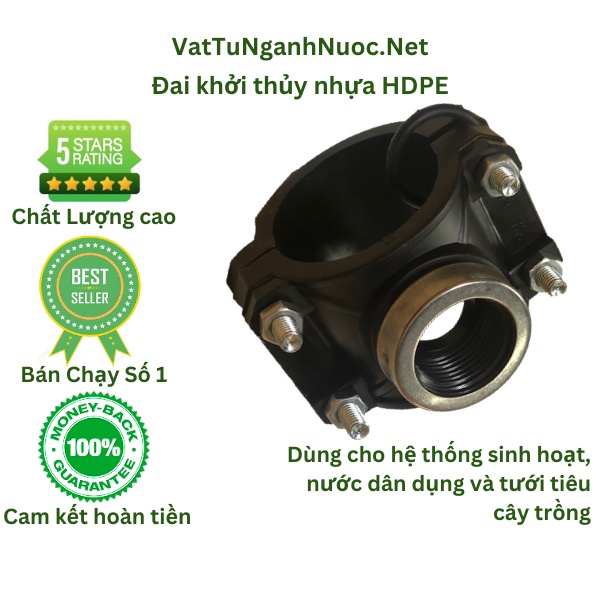 Đai khởi thủy D75 D90 D110 trích nước ống