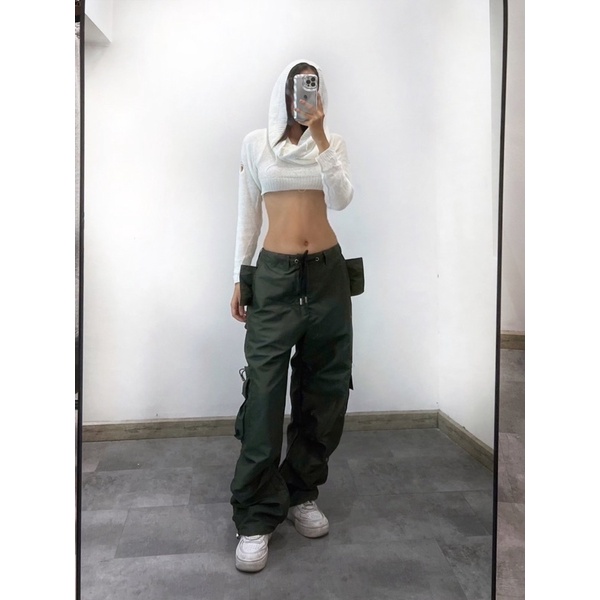 Quần Dù Túi Hộp