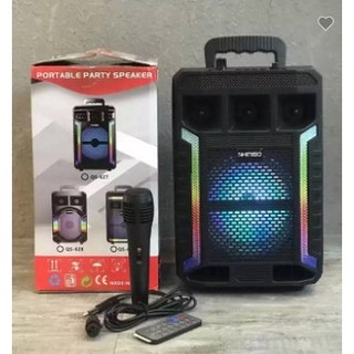 Loa Bluetooth mini Kimiso QS - 627 kèm micro