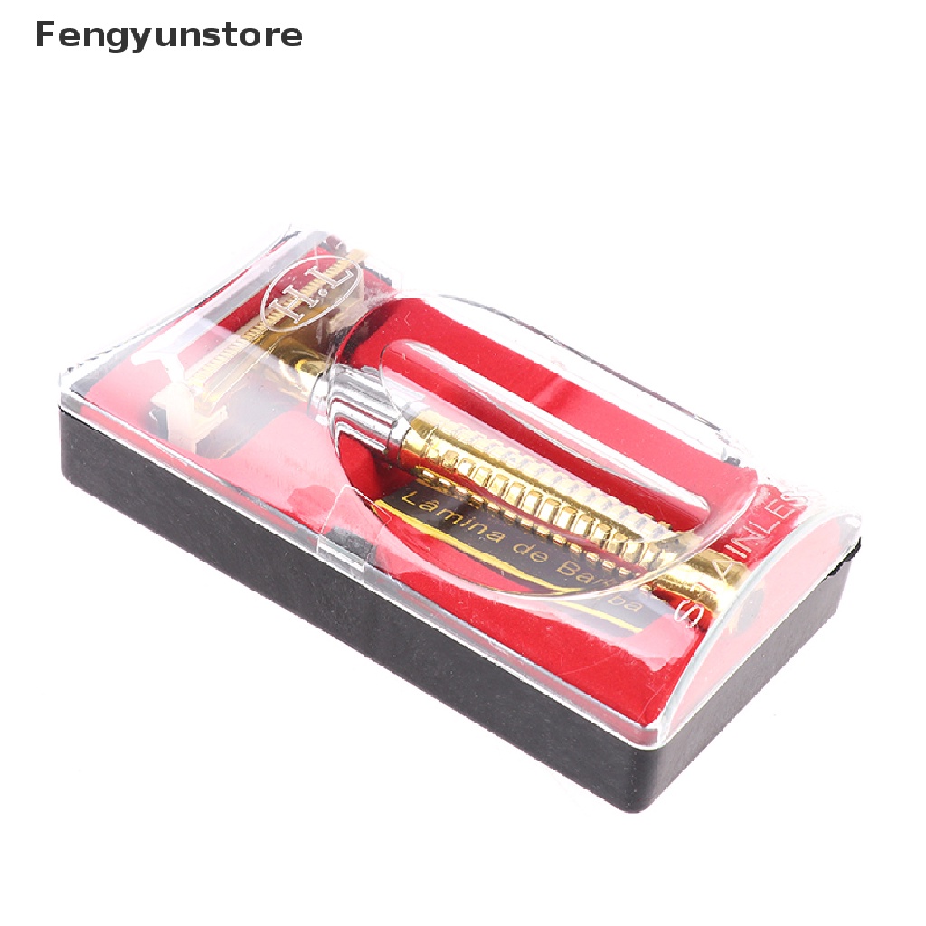 Dao Cạo Râu Có Tay Cầm An Toàn Phong Cách Retro