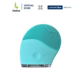 Máy rửa mặt lanaform lucea xanh pastel - chính hãng nhập khẩu bỉ