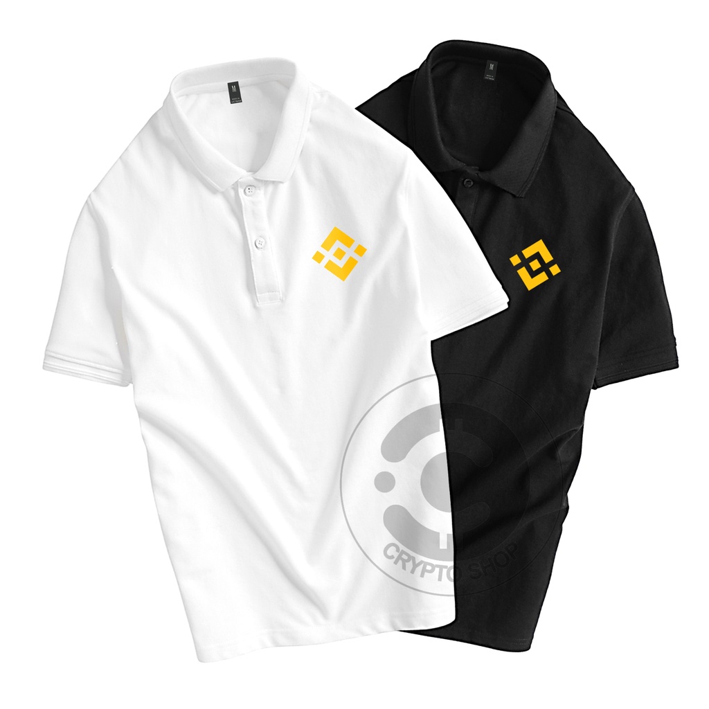 Áo Polo Binance, crypto, bitcoin