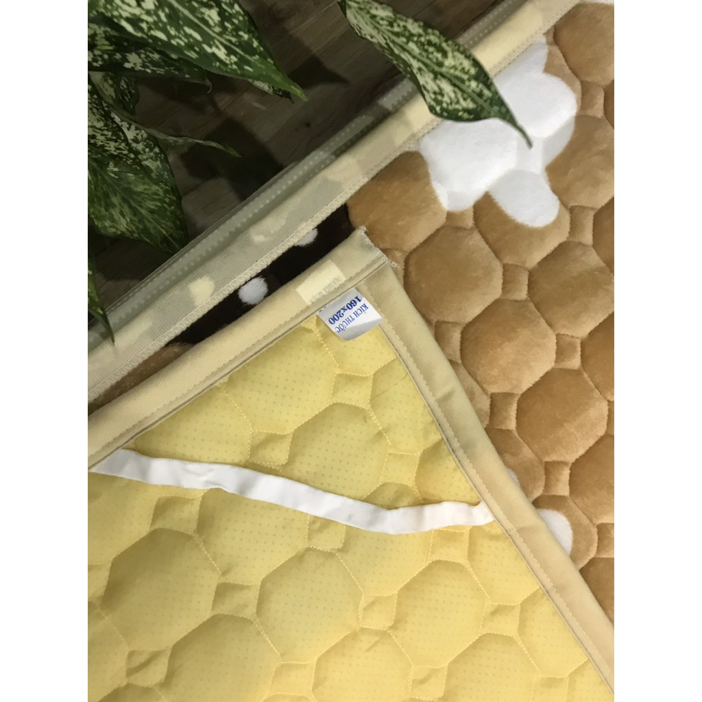 (Siêu Sale Giá Tốt) ✨ Chiếc Thảm trải giường lông cừu cao cấp 3 lớp siêu ấm mẫu Đỏ đô, nhiều mẫu đẹp