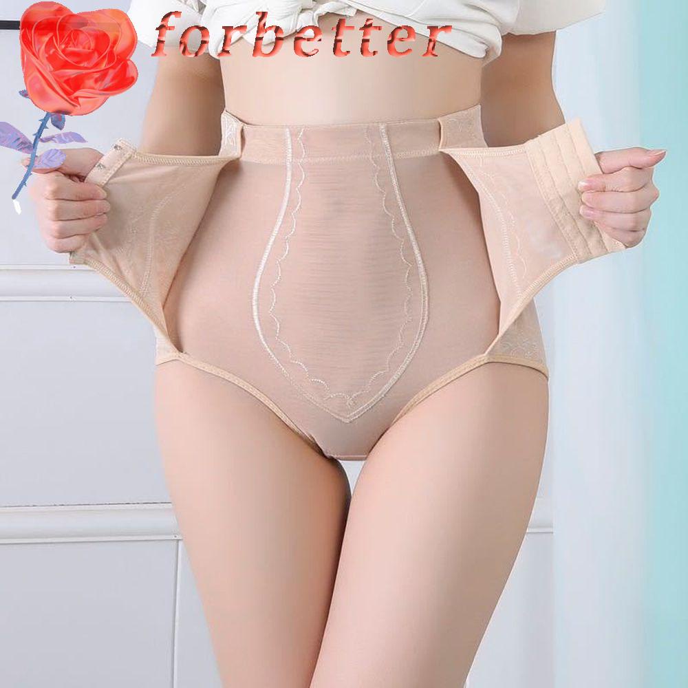 Quần Lót Lưng Cao Định Hình Cơ Thể Co Giãn Không Đường May Dành Cho Nữ