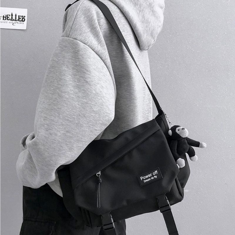 Túi đeo chéo - túi đeo vai vải bố hot dành cho nam và nữ