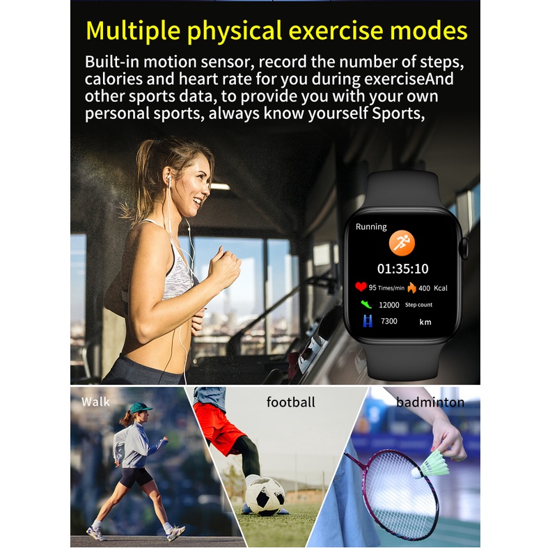 Đồng Hồ Thông Minh T900 Pro MAX Kết Nối Bluetooth 2022 IWO Pk X8 Pro MAX W27 DT7 MAX Series 8