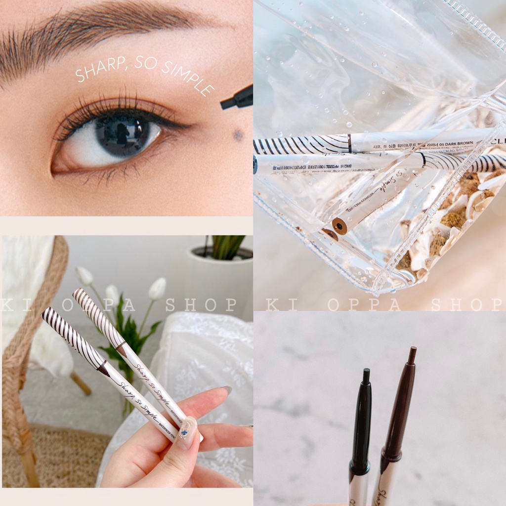 Chì kẻ mắt CLIO Sharp So Simple Waterproof Pencil Liner