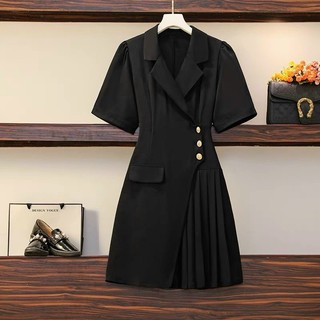 Đầm công sở xếp ly bigsize