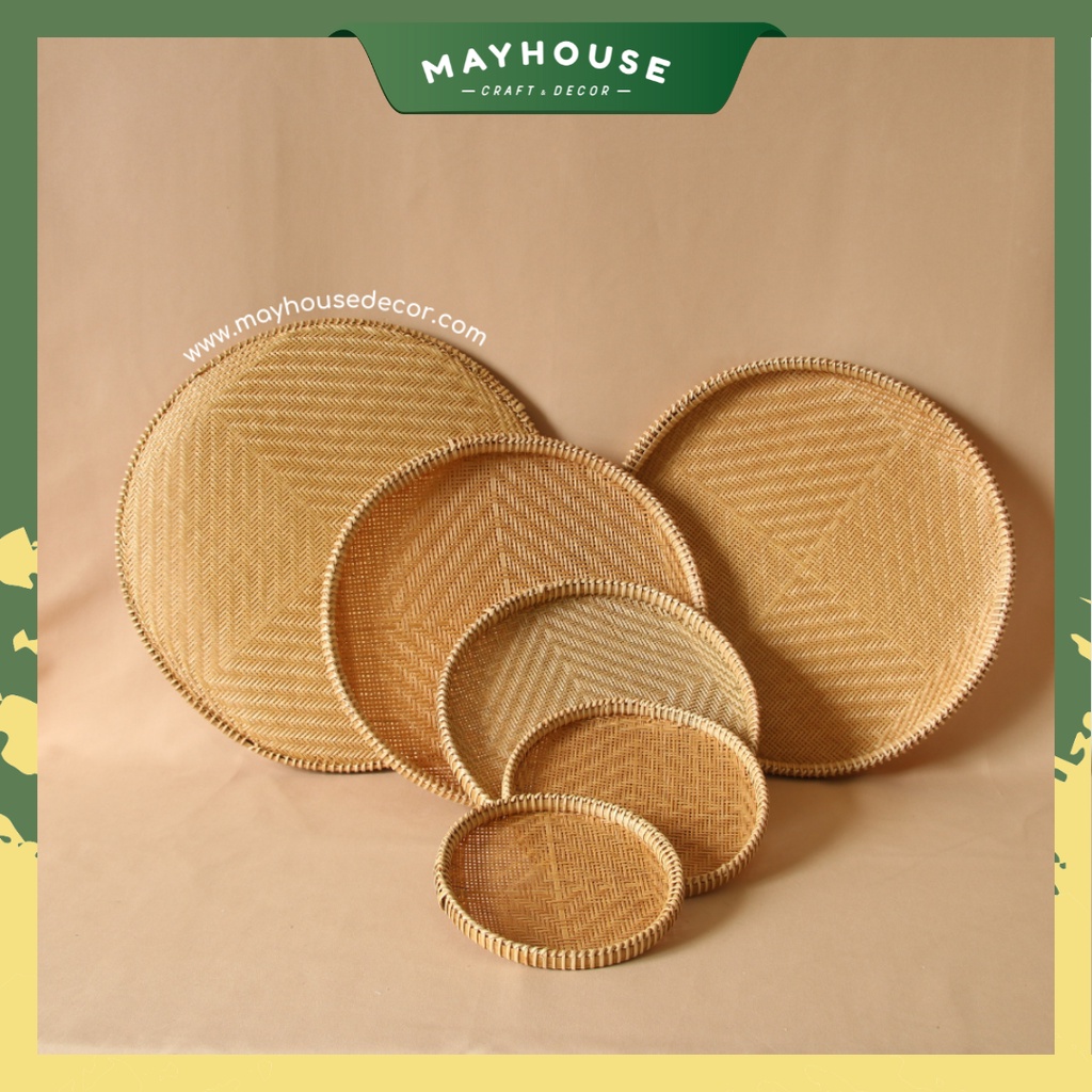 Mẹt tre Bao La Huế đan kỹ, dùng được với nước, không ẩm mối mọt, XƯỞNG MAYHOUSE