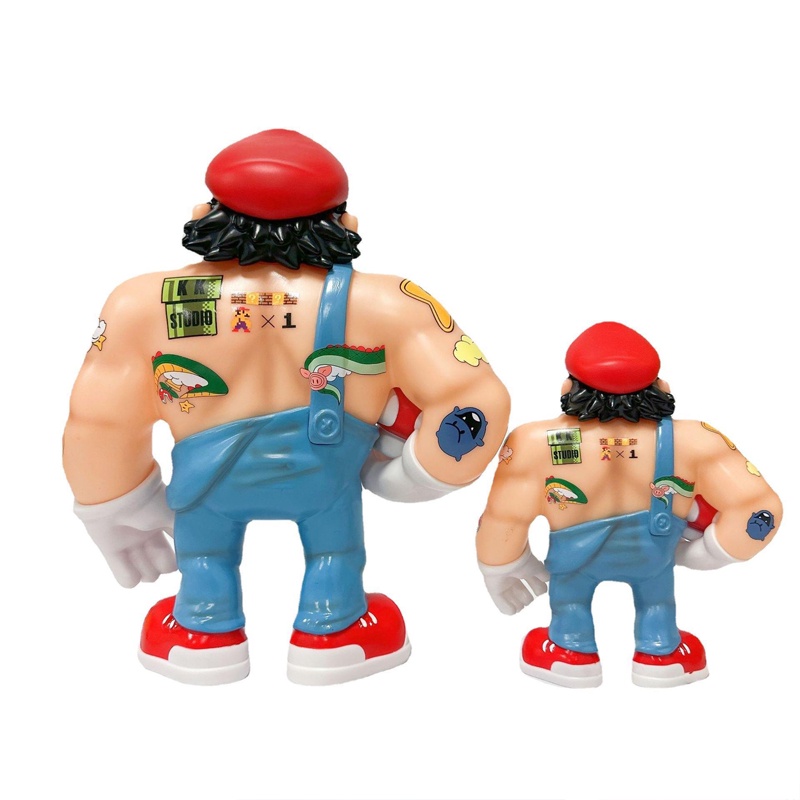 NINTENDO Nhân Vật Super Mario Bros Kích Thước 20-32cm Mô Hình Cơ Bắp Mario Toad Red Nấm Bằng PVC Thời Trang Cho Bé
