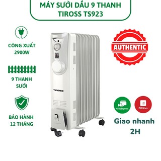 Máy sưởi dầu 9 thanh tiross ts923 - hàng chính hãng